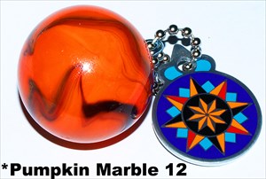 *Pumpkin Marble 12