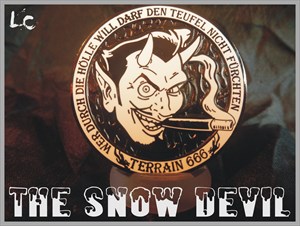 Terrain 666 Geocoin *The Snow Devil*