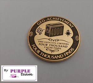 Purple_Team - Achievement 4000 caches