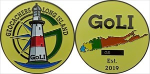 Geocachers of Long Island 2020 BlackNickel/Yellow