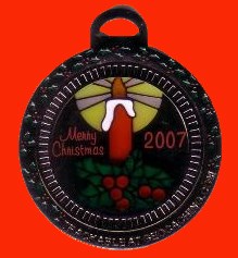 Christmas Ornament Coin 2007