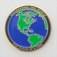 Personal Geocoin Jim &amp; Jackie front