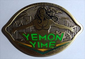 YemonYime V3 Geocoin antik bronze front