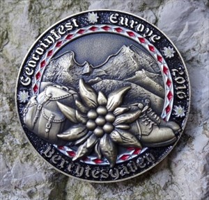 Geocoinfest Europe 2016 Event-Coin Antik Bronze