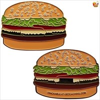 luzzi1971&#39;s Burger Geocoin