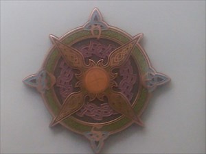 Celtic Compass - Copper