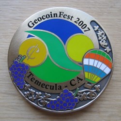 GeocoinFest 2007 #1 - front