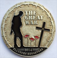 LordT&#39;s The Great War Mega Event Geocoin - Front