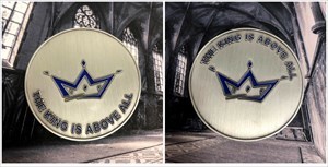 The King Is Above All - Geocoin XLE 25