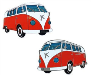 JL&#39;s Red &amp; White VW Camper