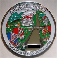 Geocoin Town (front)