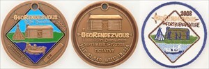 GeoRendezvous 2008 Geocoin - Copper (+ Batch)