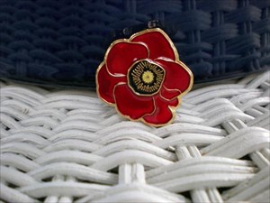 $$tracker&#39;s #2 Red Remembrance Poppy Coin