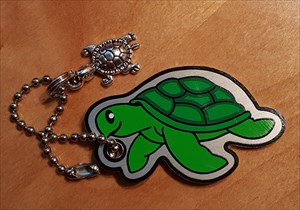 Ocean Turtle with Turtle Charm