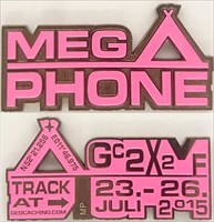 MEGA-Phone Geocoin - Pink Edition