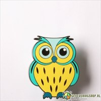 Owl-Geocoin-B6-O Carribean Owl