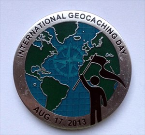 International Geocaching Day 2013 Geocoin