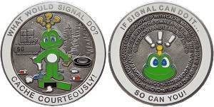 What Would Signal Do? Geocoin