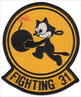 Patch of the VFA-31 Fighting Tomcatters