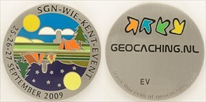 SGN-Wie-Kent-Event Geocoin 2009