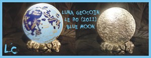 Luna Geocoin LE 30 *Blue Moon*