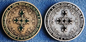 Meine beiden Musketeer-Coins