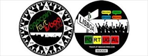 Coin zum Geocoinfest 2012 Lissabon