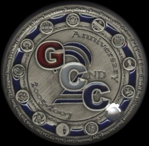 GCC Coin Front