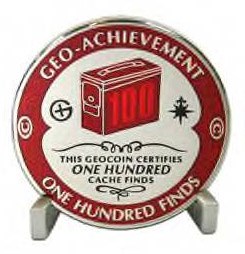 100 Finds Geocoin