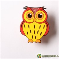 Owl-Geocoin-B6-ZP Sunset