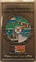 North Carolina Geocaching Organization Geo Coin