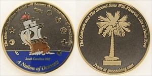 A Nation of Outcasts Geocoin - All Through The Nig