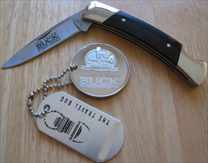 The Buck Coin and Knife