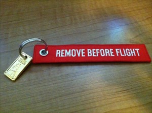 Remove Before Flight Travel Octant