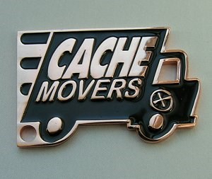 Caches movers geocoin
