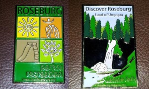 Discover Roseburg Geocoin 2012