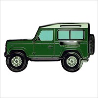 Land Rover Defender 90 Geocoin green