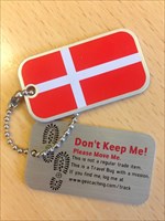 Denmark Flag Bug - Blanchet-Pedersen
