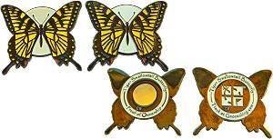 Tiger Swallowtail Butterfly Geocoin