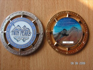 Twin Peaks Geocoin
