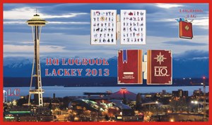 HQ Logbook 2013 Lackey Geocoin