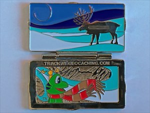 Holiday Package Geocoin