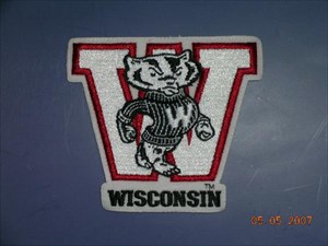 Bucky Badger patch