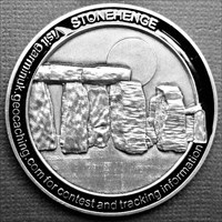 Garmin Visit UK - Stonehenge Geocoin