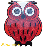 Owl-Geocoin-B5 FCK Fan (red devil) Owl
