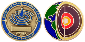 Four Elements Micro - Water Geocoin