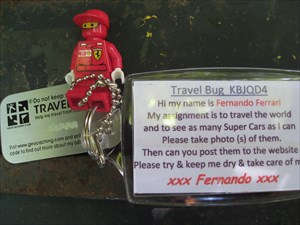 Fernando Ferrari about to embark on his travels