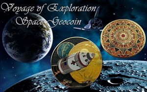 Voyage of Exploration - Space Geocoin