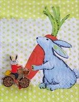 Easter Bunny Bicycle Geocoin