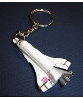 NASA Space Shuttle Travel Bug Keyring